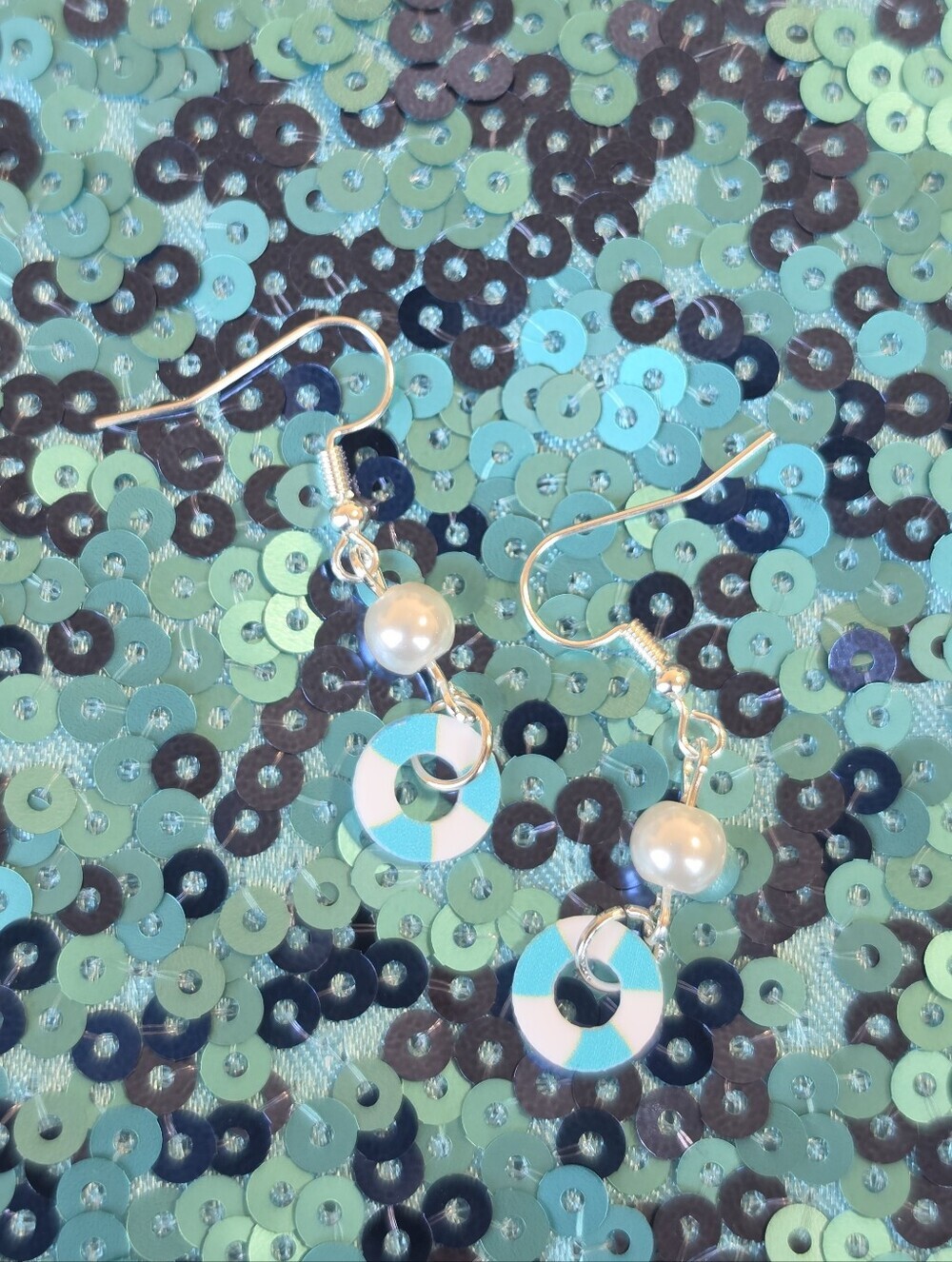 Keep It 100 On The Sea Drop Earrings
